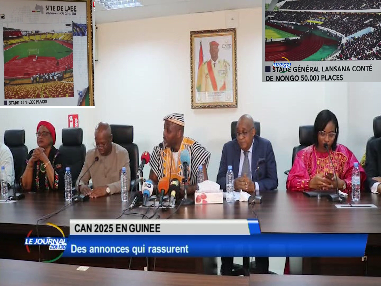 La junte au pouvoir en Guinée a déclaré à une mission de la Confédération africaine de football qu'elle respecterait le calendrier d'organisation de la Coupe d'Afrique des nations (CAN) 2025.