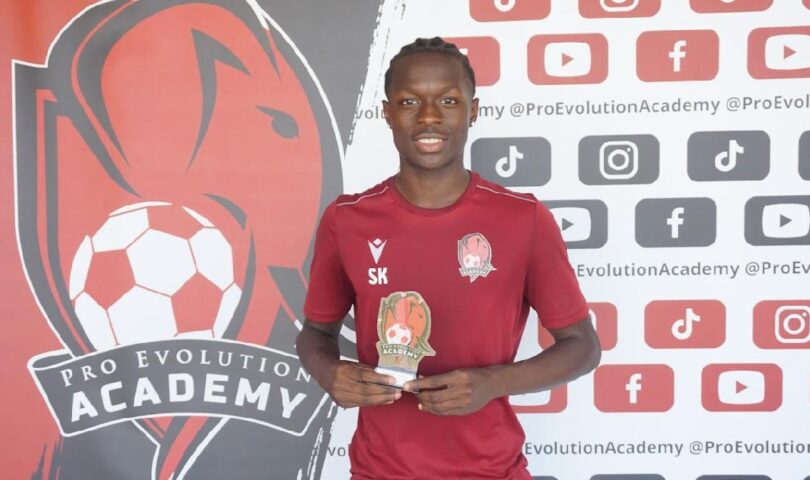 Football/ Pro Evolution Academy: Sékou Fantamady Camara sacré meilleur joueur du mois