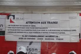 ACCIDENTS FERROVIAIRES : L’ONG Solutec lance une campagne de sensibilisation